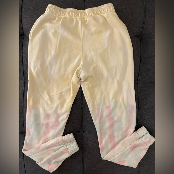 Allsaints the dye jogger pippa yellow pink xs size 4 - Picture 2 of 4